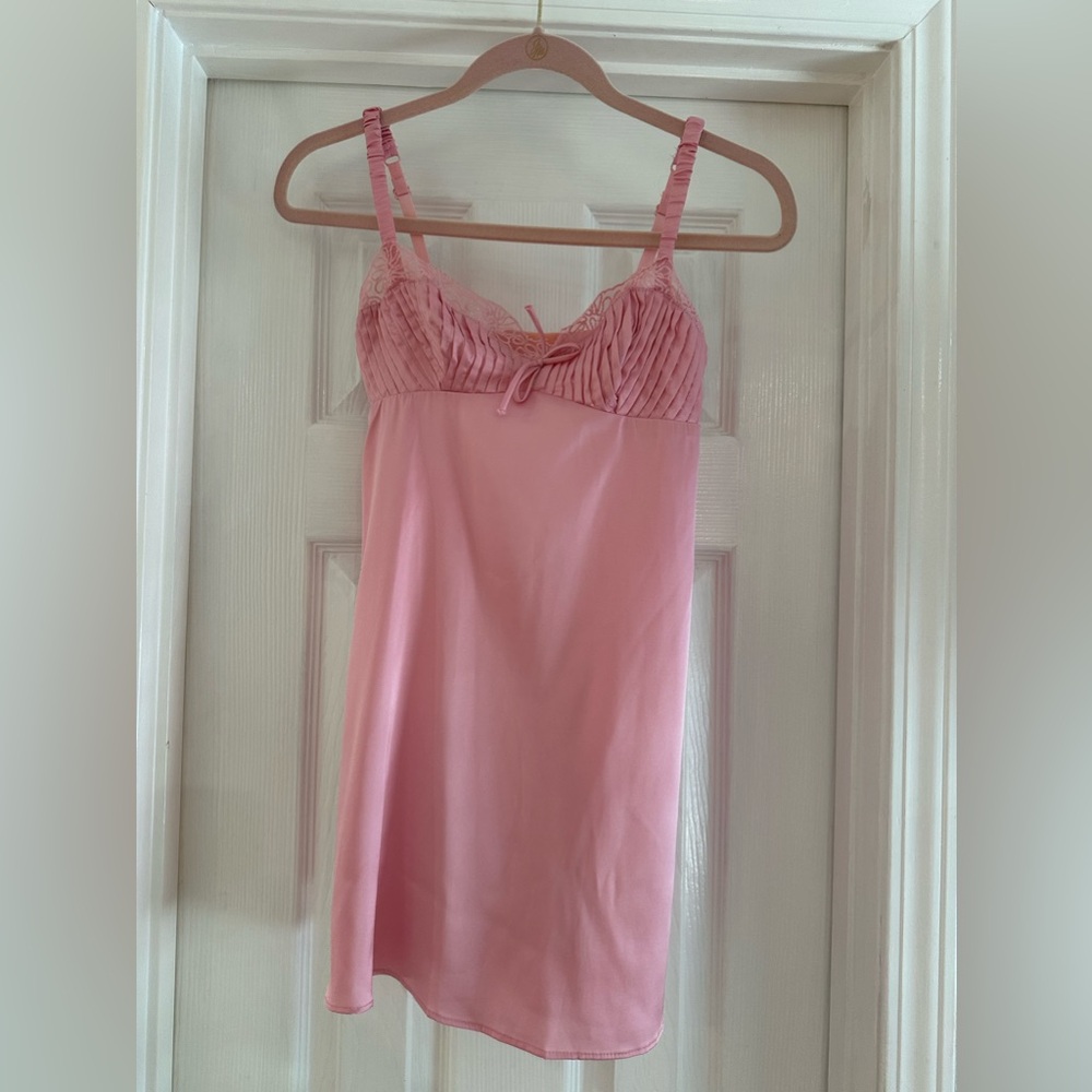 pink mini slip dress boutique